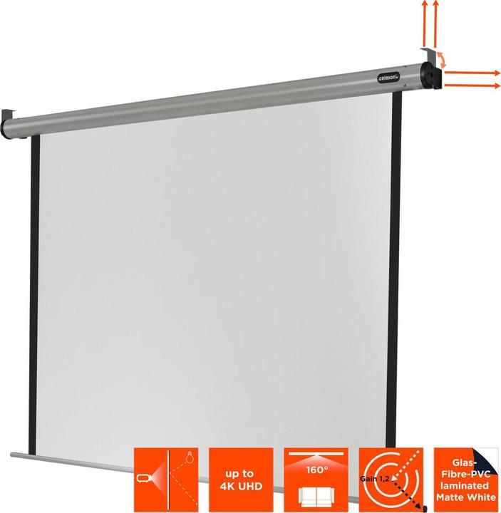 Immagine prodotto Celexon Motore, Home Cinema, Schermo, 1:1 (100.39", 1:1)