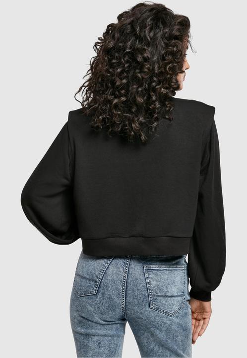 Produktbild Urban Classics Ladies Padded Shoulder Modal Terry Crewneck (L)