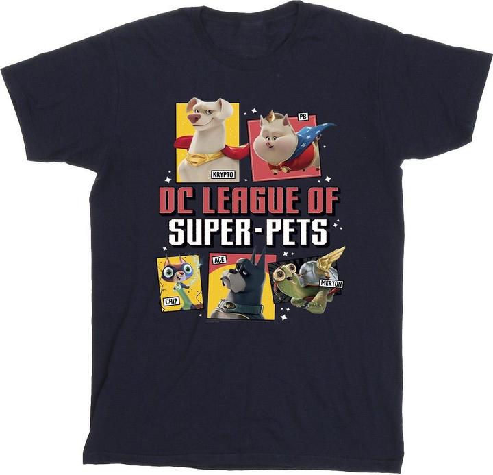 Image du produit - T-shirt DC LEAGUE OF SUPER-PETS PROFILE - Garçon (104)
