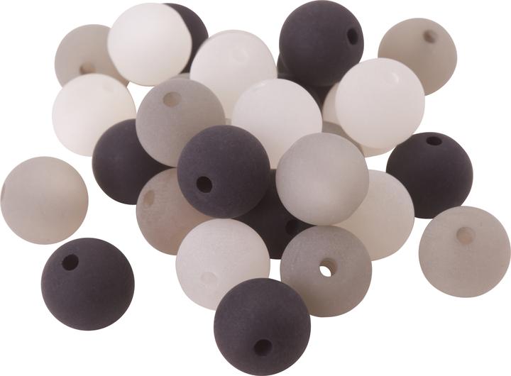 Actual product image Pracht Polaris bead mix, 10mm, 30 pieces