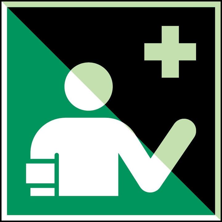 Productafbeelding Brady ISO Veiligheidsbord - Eerste hulp