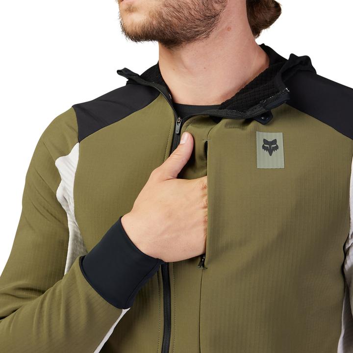 Produktbild Fox Jacket 23 Defend Thermal Hoodie Grn (L)