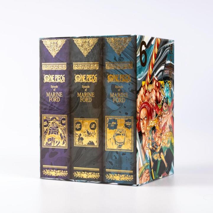 Image du produit One Piece Collector Case 6 : Marine Ford (vide, pour les volumes 54-61, édition limitée) (Eiichiro Oda, 2024)