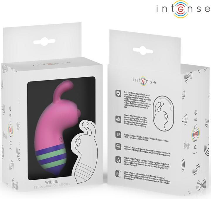 Actual product image Intense Willy Stimulator Biene Rosa/Grãoen