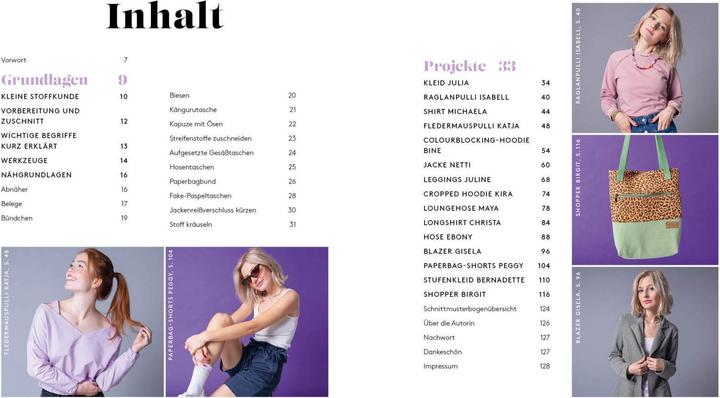 Image du produit Nähen mit French Terry und Sweat - Cosy and Casual (Allemand, Jeanette Thümmler, 2023)