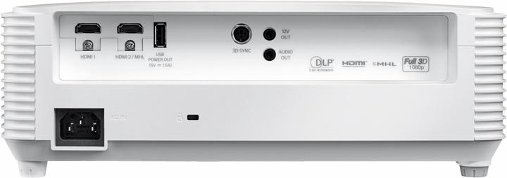 Actual product image Optoma HD27e (Full HD, 3400 lm, 1.47 - 1.62:1)