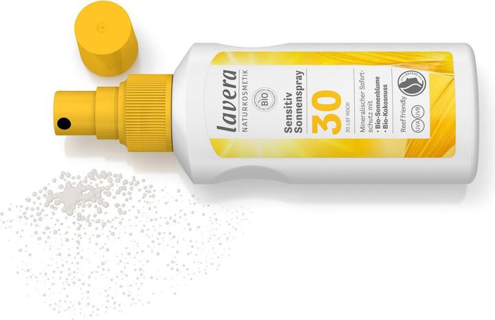Image du produit Lavera Spray solaire Sensitiv, FPS 30, 100ml (Spray solaire, SPF 30, 100 ml)