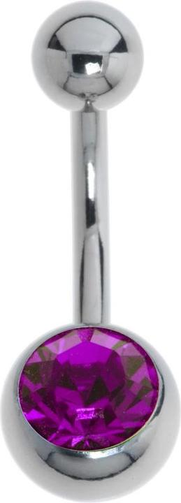 Bijouteria Bauchpiercing (Edelstahl, Zirkonia)