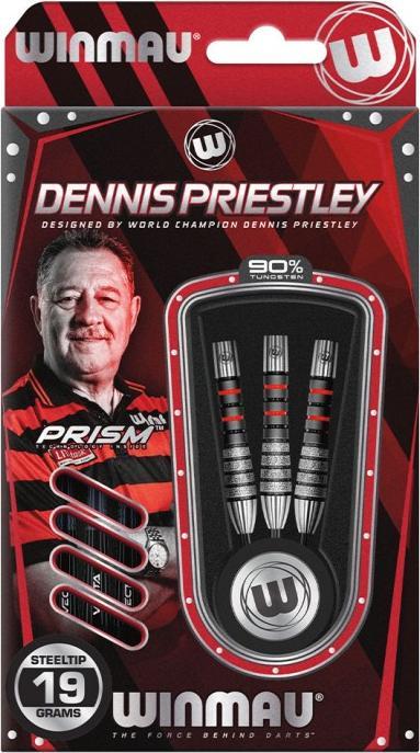 Image du produit Winmau Steeldart Dennis Priestley Diamond 3-Zero 1514-19g (19 g)