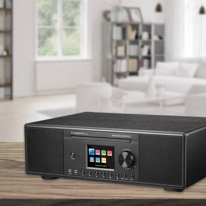 Actual product image Albrecht Dr 890 (Web radio, DAB+, Bluetooth, Wi-Fi)