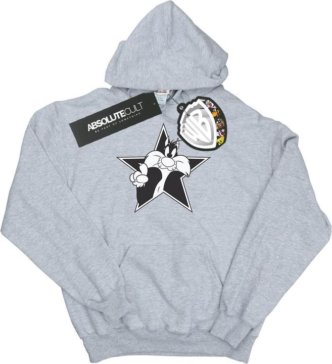 Image du produit Looney Tunes - Sweat à capuche SYLVESTER MONO STAR - Homme (XL)