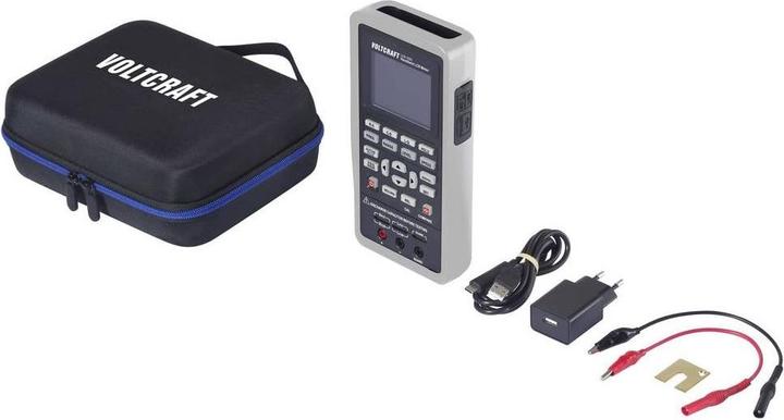 Produktbild Voltcraft LCR-500 LCR Messbrücke digital Datenlogger CAT I Anzeige (Counts): 40 (CAT I)