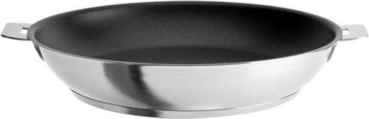 Immagine prodotto Cristel Strato Amovible Pan Non Stick Pan in acciaio inox profondo Ø24cm (24 cm, Padella per friggere, Acciaio inossidabile)