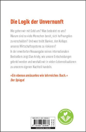 Produktbild Denken hilft zwar, nützt aber nichts (Deutsch, Dan Ariely, 2015)