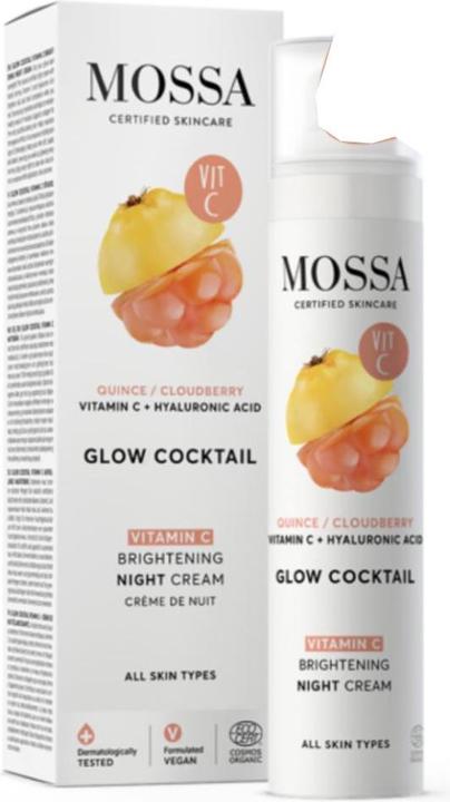 Produktbild Mossa Glow Cocktail Nachtcreme Aufhellend 50ml von (50 ml)