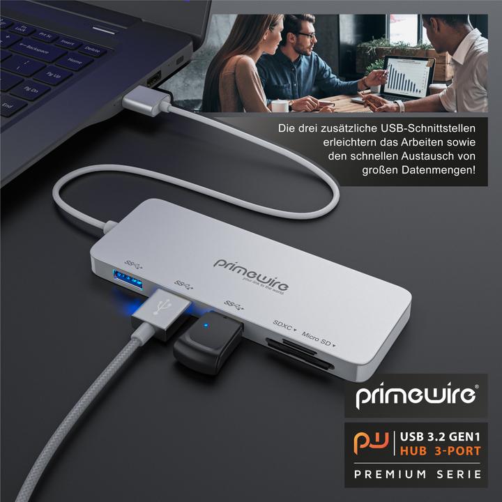 Produktbild Primewire 302588 (USB-A, 5 Ports)