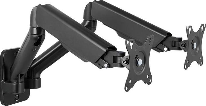 Produktbild LogiLink BP0146 Dual Monitorius Wandhalterung 17-32 Zoll Gasfeder 90-540 mm (Wand, 32")