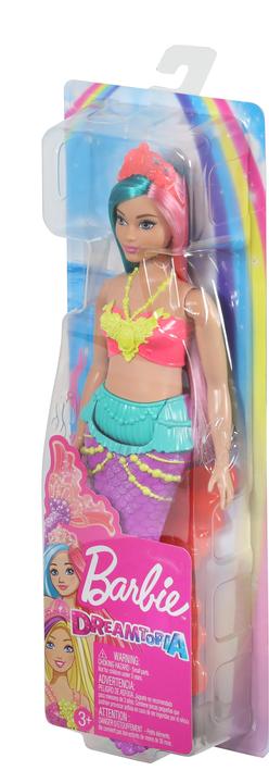 Produktbild Barbie Dreamtopia Meerjungfrau Puppe (türkis- und pinkfarbenes Haar)