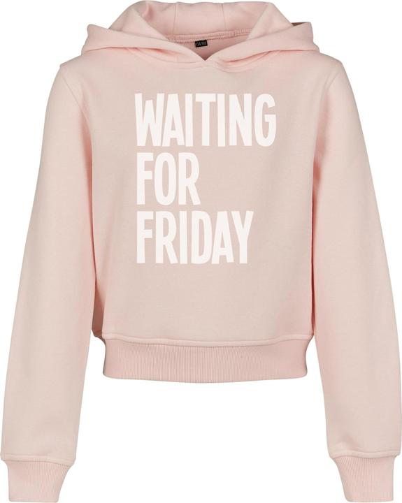 Urban Classics Kids Waiting For Friday Cropped Hoody (122)