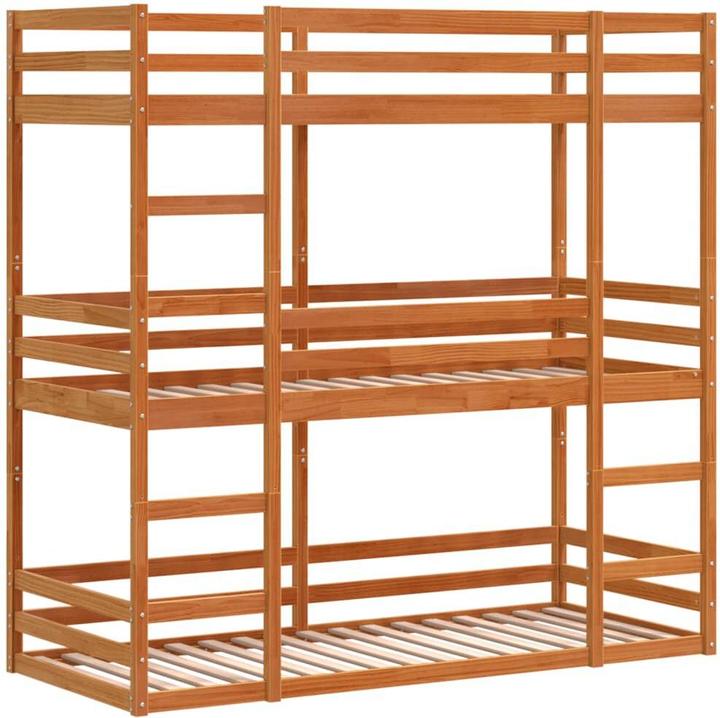 Produktbild VidaXL Dreifach-Etagenbett (90 x 200 cm)