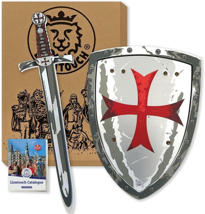 Actual product image Liontouch Maltese Crusader toy sword & shield