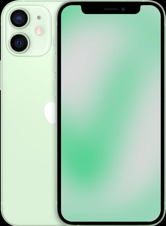 Produktbild Revendo iPhone 12 mini (128 GB, Green, 5.40", 0.00 Mpx, SIM + eSIM, D / Akzeptabel)
