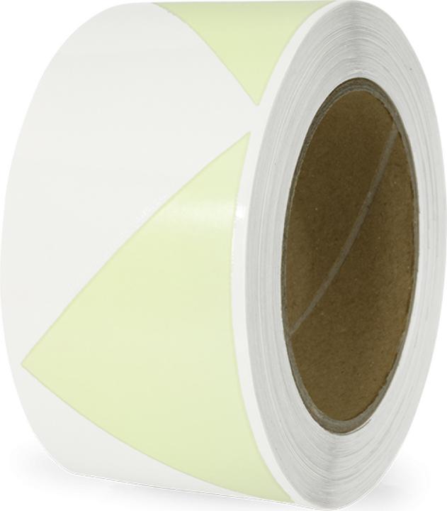 Image du produit Moravia Ruban de marquage de porte autocollant phosphorescent, 60 mm x 16 m