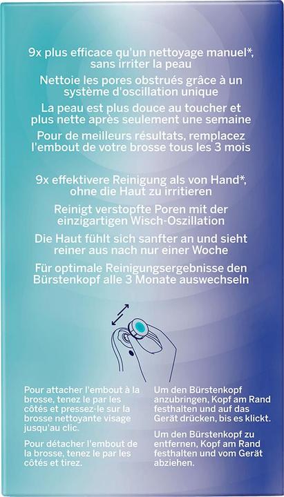 Immagine prodotto NIVEA pelle pulita, testina sostituibile, 2 pezzi (2 x)