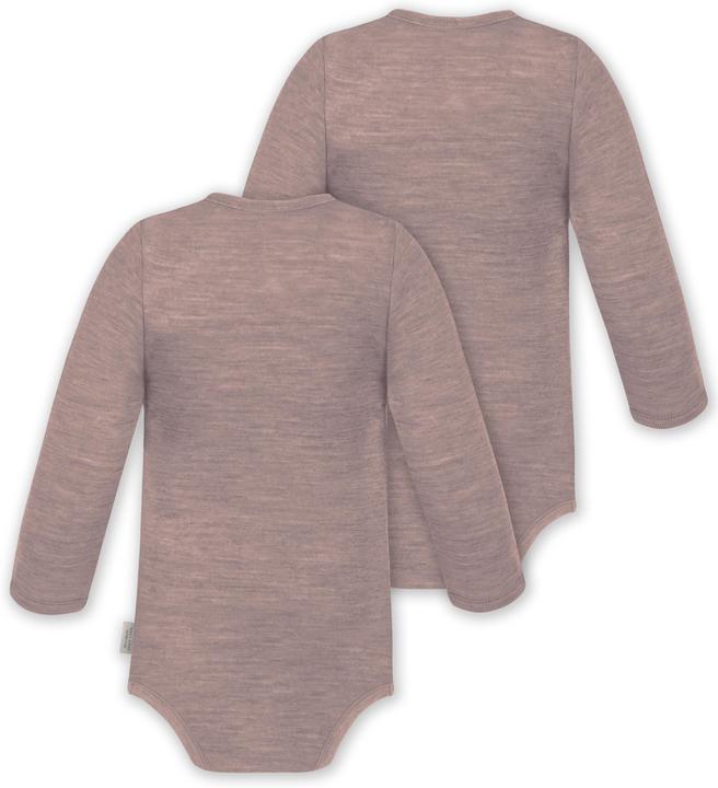 Produktbild Normani 2er Pack Baby Merino Body Langarm „Auckland" - 9369 (68)