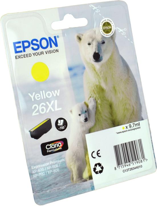 Immagine prodotto Epson 26XL Claria Premium (Y)