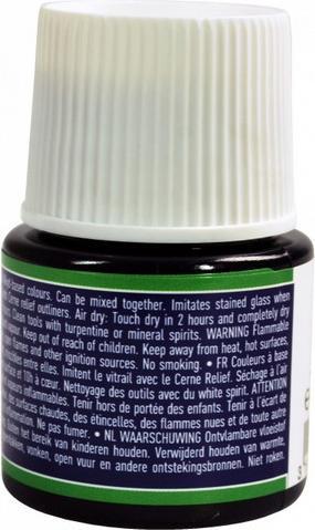 Actual product image Pebeo Vitrail Transparent (Dark Blue, 45 ml)