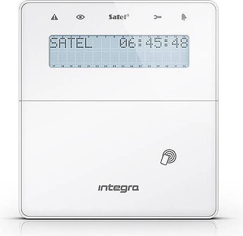 Actual product image Satel Wireless Keyboard Rfid Int-Kwrl2-W Abax