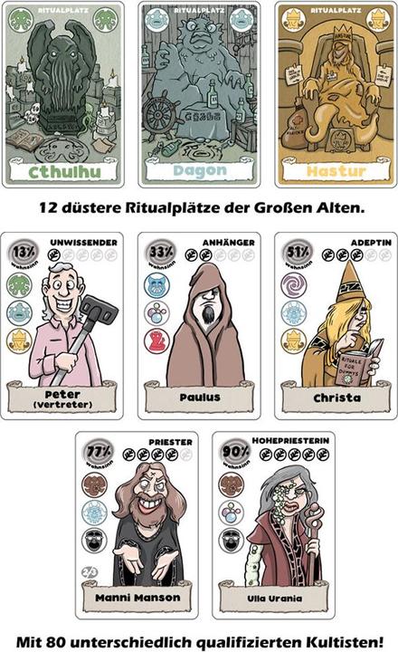 Immagine prodotto Sphinx-Spiele I riti della follia - gioco di carte (Tedesco)