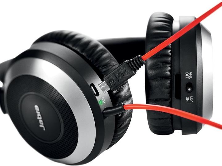 Actual product image Jabra Evolve 80 (Cable, USB-A)