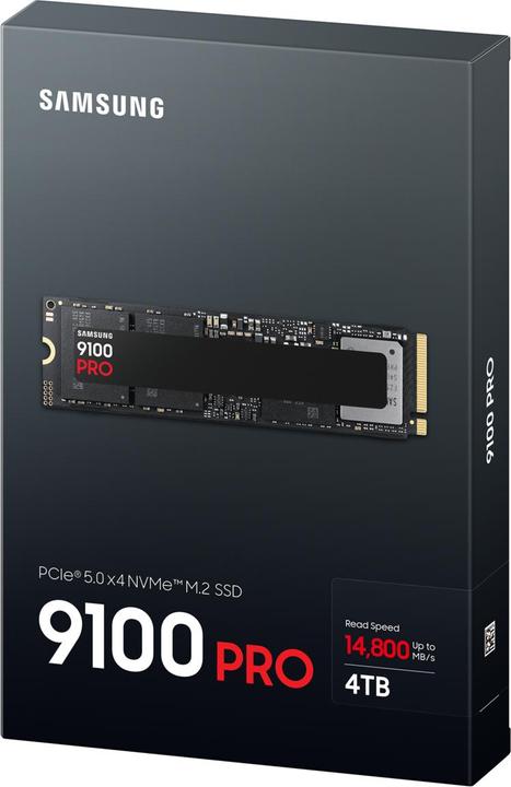 Actual product image Samsung 9100 PRO (4000 GB, M.2 2280)
