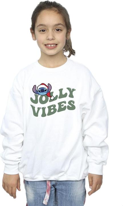 Produktbild Disney Lilo & Stitch Jolly Chilling Vibes Sweatshirt Mädchen (104)