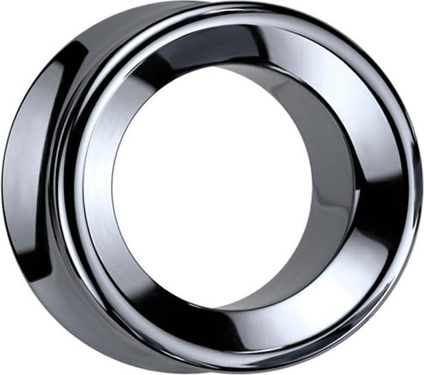 Actual product image Star Piercing Hematite stone flared tunnel (Mineral, without brass)