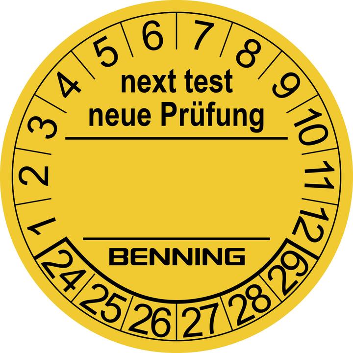 Immagine prodotto Benning Distintivi di prova 300 pz. per dispositivi