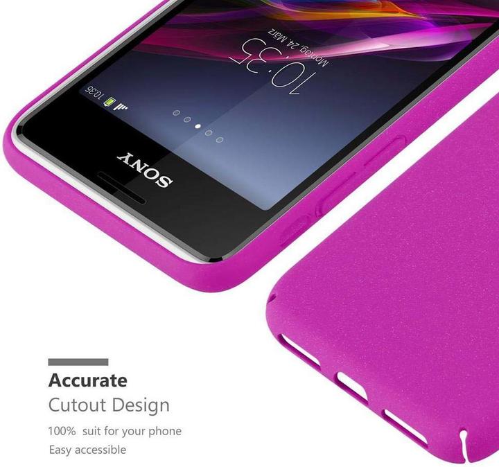 Image du produit Cadorabo Couverture rigide Frosty Cover (Sony Xperia E1)