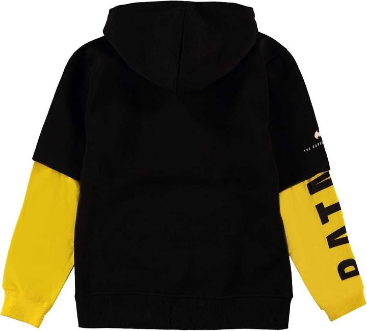 Image du produit Batman Core Sweat à capuche à manches doubles avec logo pour garçons (104)