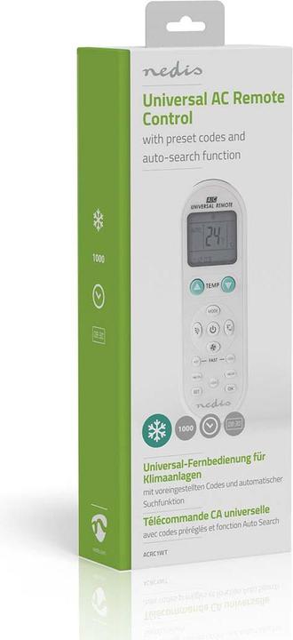 Actual product image Nedis Universal remote control for air conditioners (1 x)