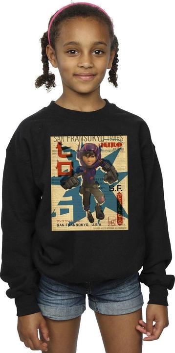 Image du produit Disney - Sweat BIG HERO BAYMAX HIRO NEWSPAPER - Fille (140, 146)