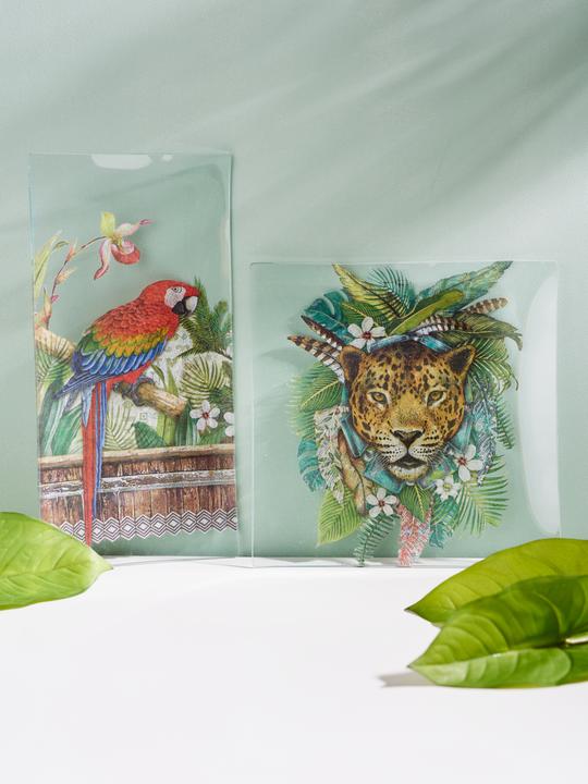 Actual product image VBS Glass plate, rectangular