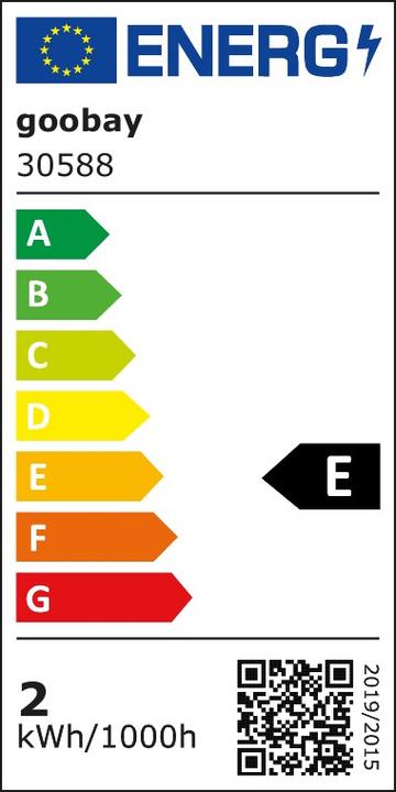 Energy Label Goobay LED spotlight (G4, 2 W, 230 lm, 1 x, E)