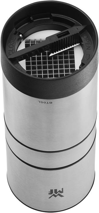 Produktbild WMF Knoblauchschneider 15cm Verschlussdeckel Gourmet Edelstahl poliert