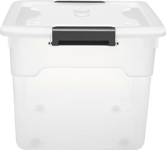 Image du produit Juskys Set de boîtes de rangement avec couvercle (58 x 43 x 34 cm, 60 l)