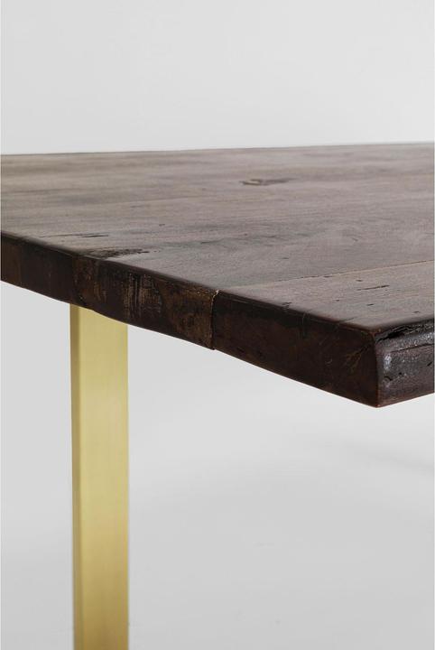 Produktbild Kare Design Tisch Harmony Walnut Messing 180x90cm (180 x 90 x 76 cm)