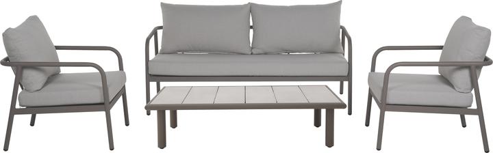 Produktbild Schou Loungeset Olga, Set 4-teilig, Dusty Walnut
