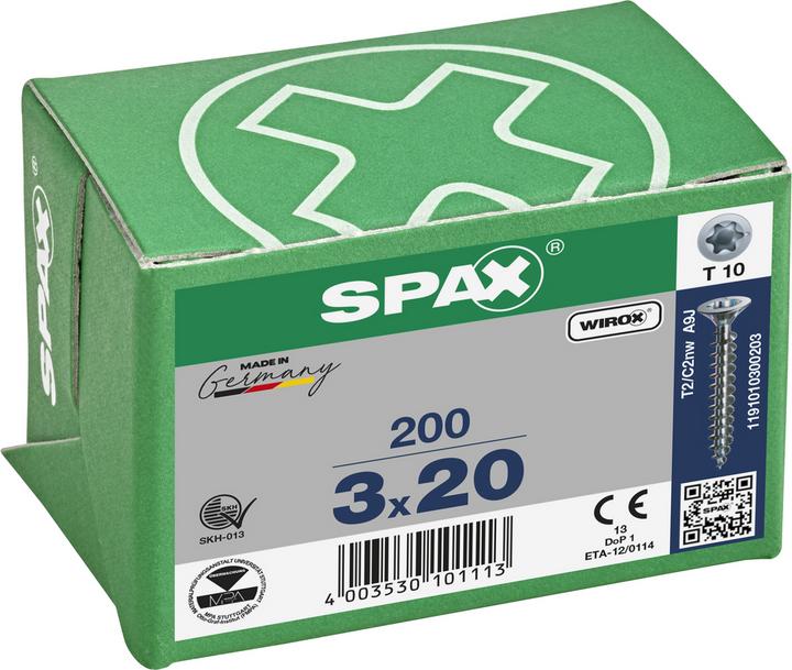 Actual product image Spax Universal screw (200 Screws per piece)