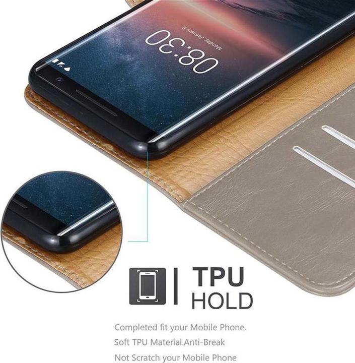 Image du produit Cadorabo Book Couverture de luxe (Nokia 8 Sirocco)